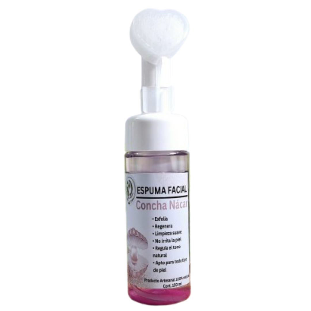 Espuma facial Nácar