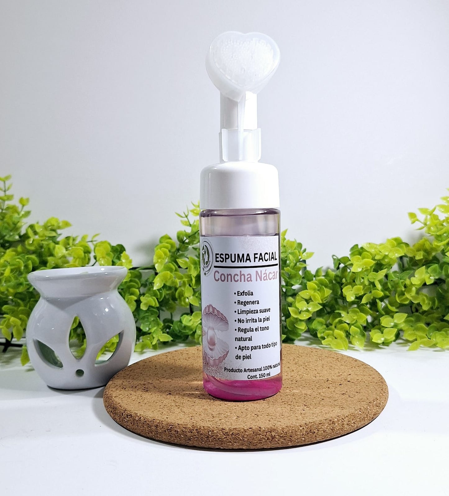 Espuma facial Nácar