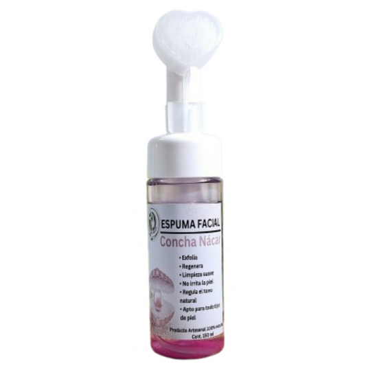 Espuma facial Nácar